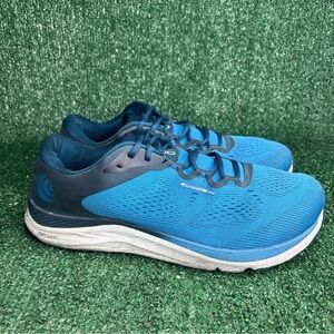 Topo Athletic Fli Lyte 4 Men’s Size 10.5 Running Shoes Blue